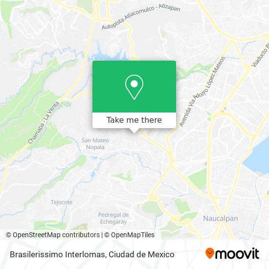 Mapa de Brasilerissimo Interlomas