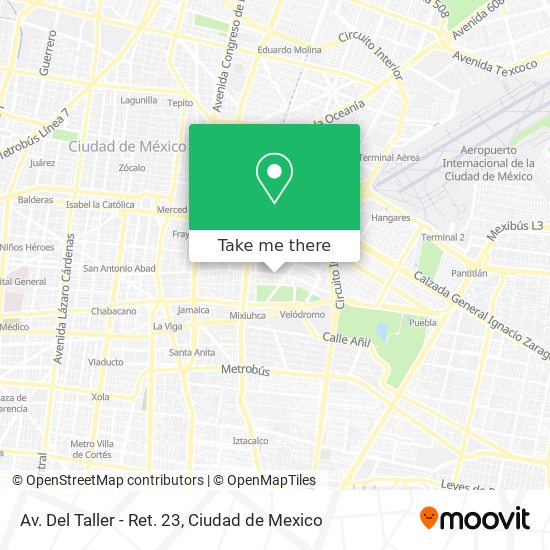 Av. Del Taller - Ret. 23 map