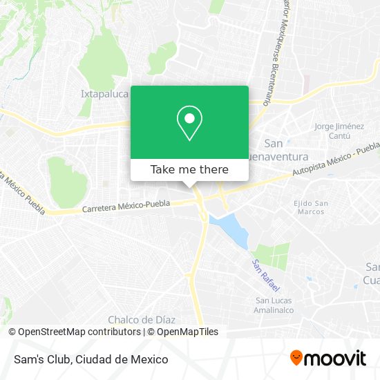 How to get to Sam's Club in La Paz by Bus or Metro?