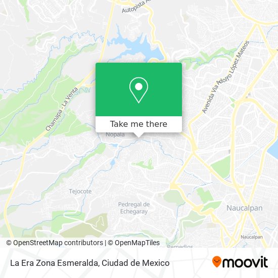 La Era Zona Esmeralda map