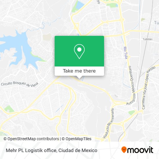 Mehr PL Logistik office map