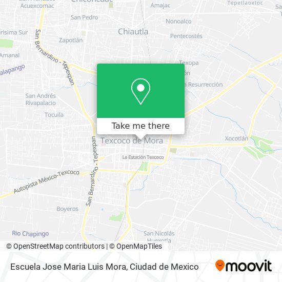 Escuela Jose Maria Luis Mora map