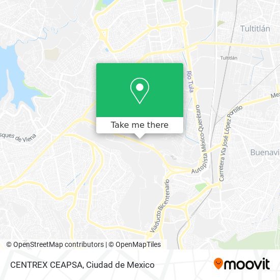 Mapa de CENTREX CEAPSA