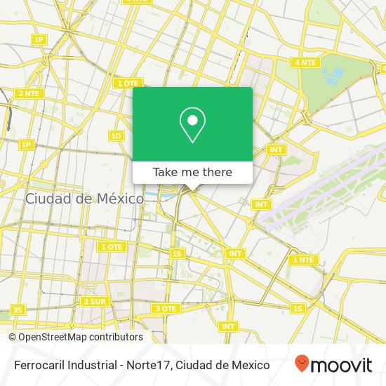 Ferrocaril Industrial - Norte17 map