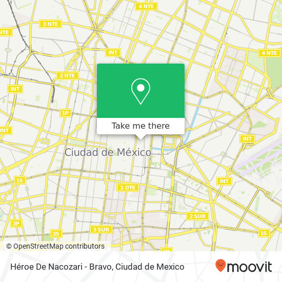 Héroe De Nacozari - Bravo map