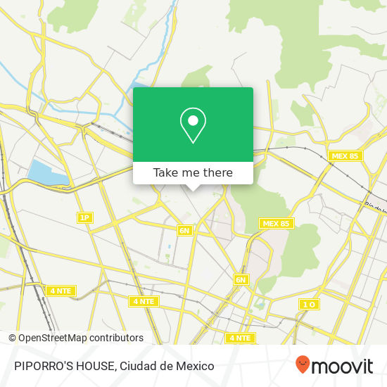 PIPORRO'S HOUSE map