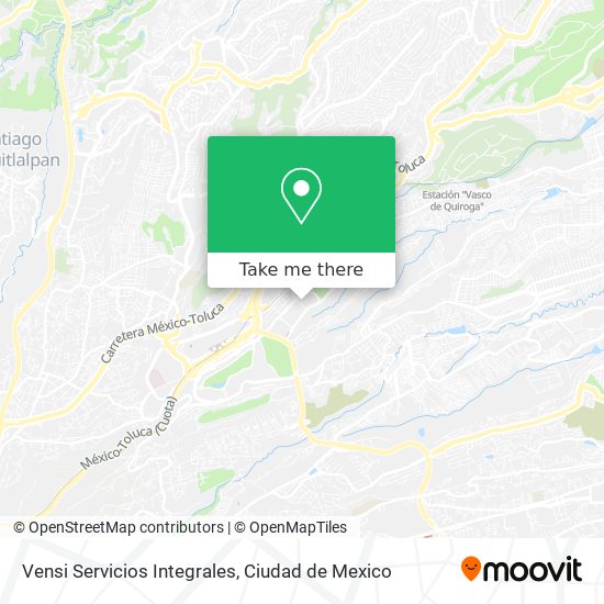 Vensi Servicios Integrales map