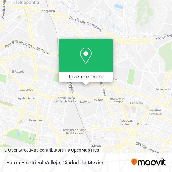 Mapa de Eaton Electrical Vallejo