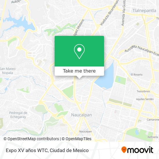 Expo XV años WTC map