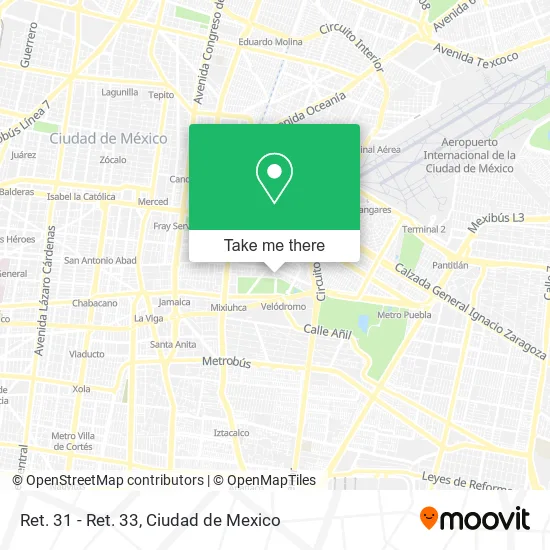 Ret. 31 - Ret. 33 map