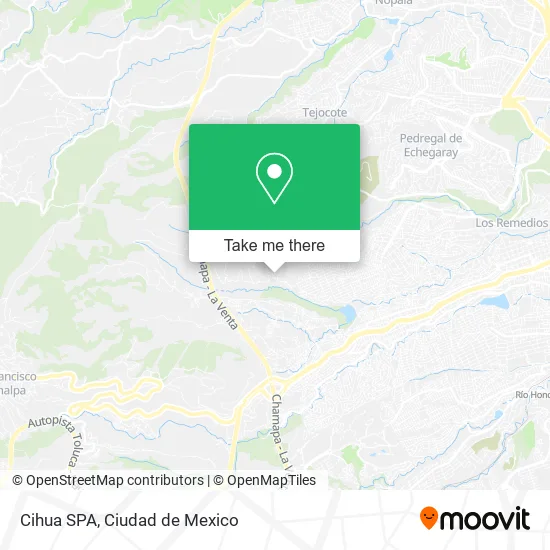 Cihua SPA map