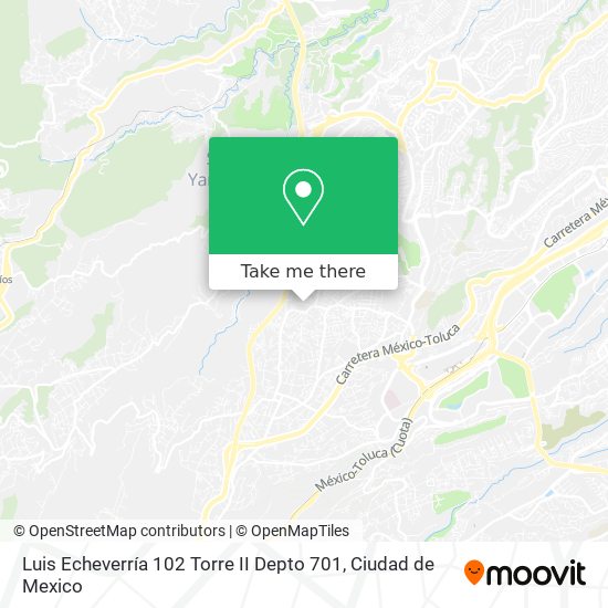 Luis Echeverría 102 Torre II Depto  701 map