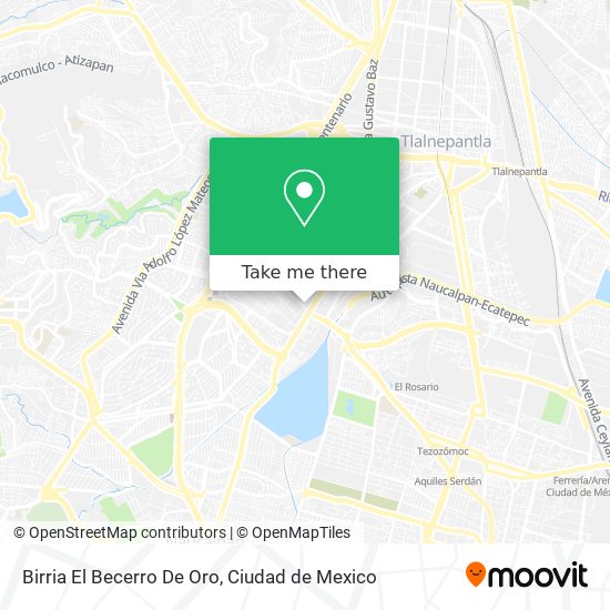 Birria El Becerro De Oro map