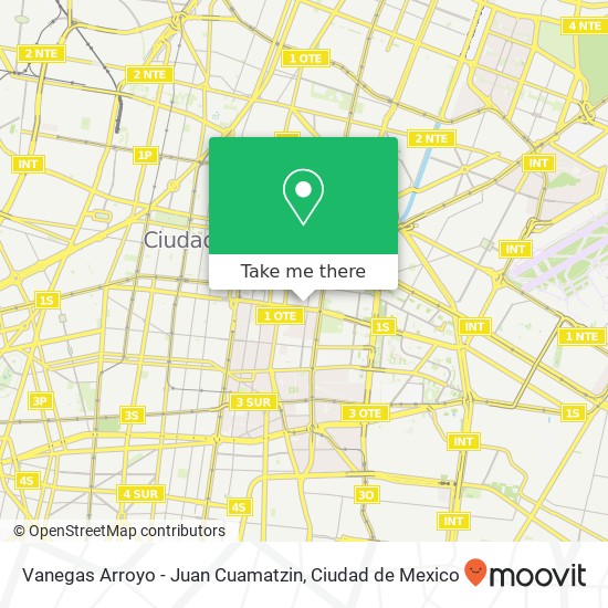 Vanegas Arroyo - Juan Cuamatzin map