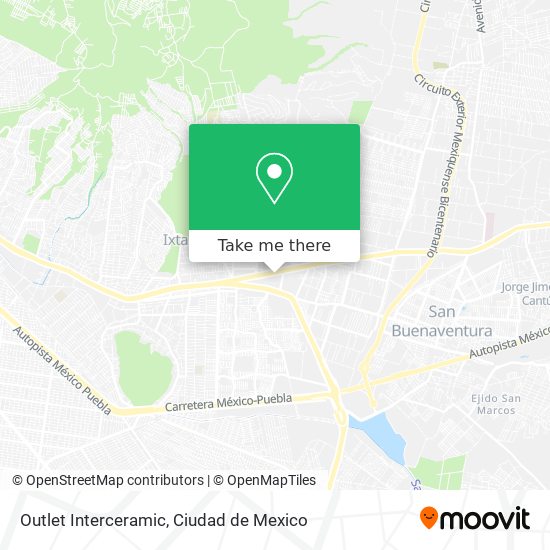 Outlet Interceramic map