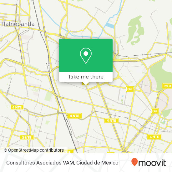 Consultores Asociados VAM map