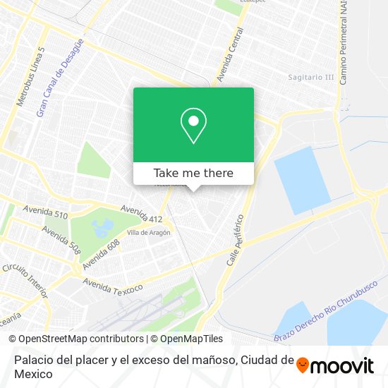 Palacio del placer y el exceso del mañoso map