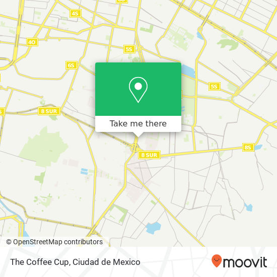Mapa de The Coffee Cup