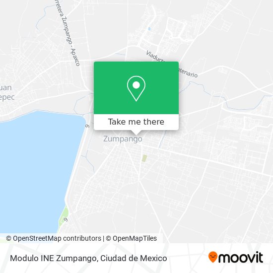 Mapa de Modulo INE Zumpango