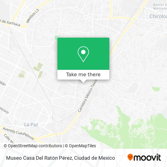 Museo Casa Del Ratón Pérez map