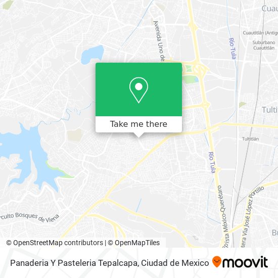 Mapa de Panaderia Y Pasteleria Tepalcapa