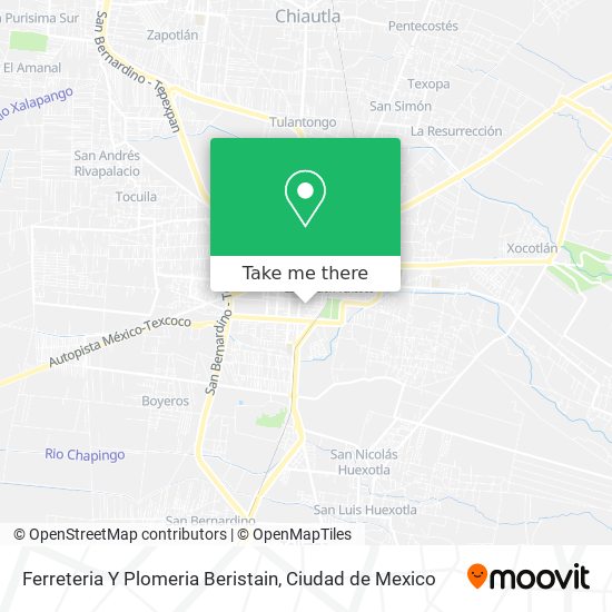 Ferreteria Y Plomeria Beristain map