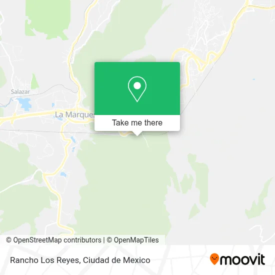 Rancho Los Reyes map
