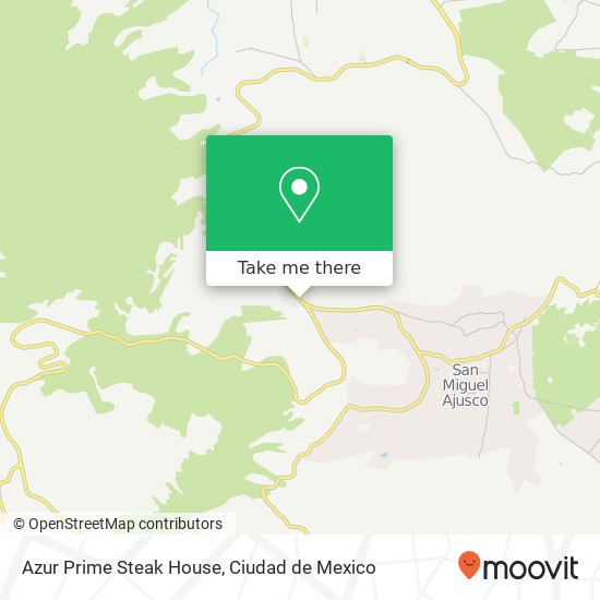 Azur Prime Steak House map