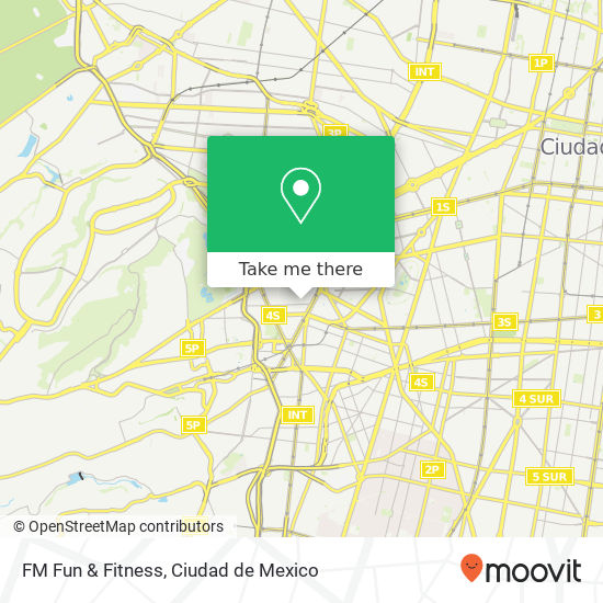 Mapa de FM Fun & Fitness