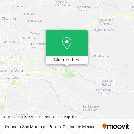 Mapa de Orfanato San Martín de Porres
