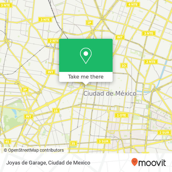 Joyas de Garage map