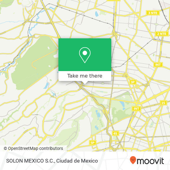 SOLON MEXICO S.C. map