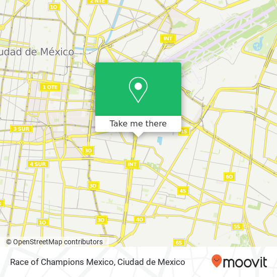 Race of Champions Mexico map