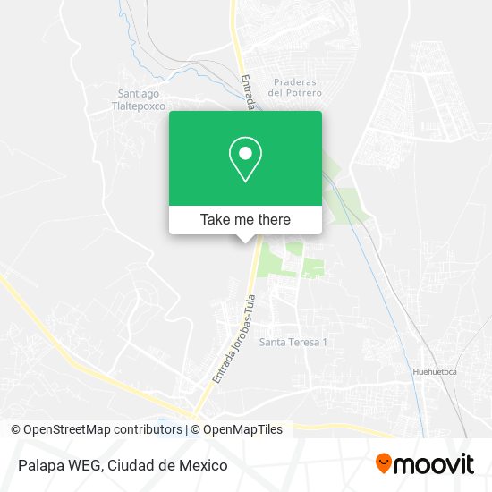 Mapa de Palapa WEG