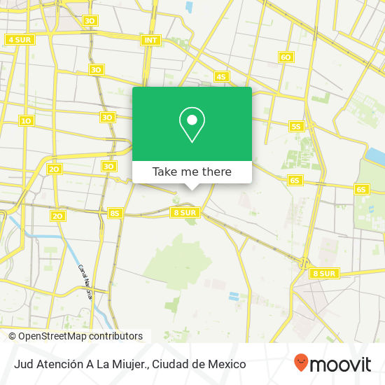 Mapa de Jud Atención A La Miujer.