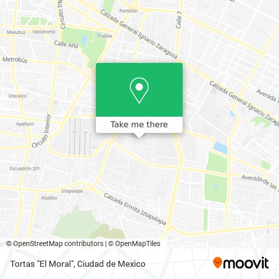 Tortas "El Moral" map