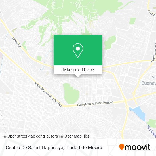 Centro De Salud Tlapacoya map