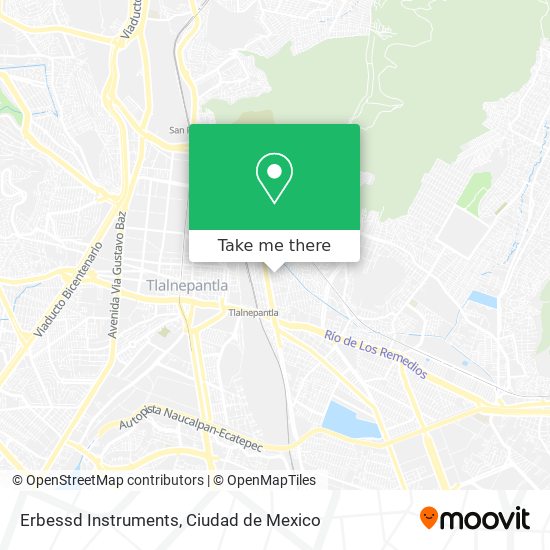 Erbessd Instruments map