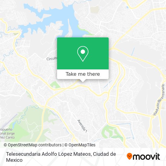 Telesecundaria Adolfo López Mateos map