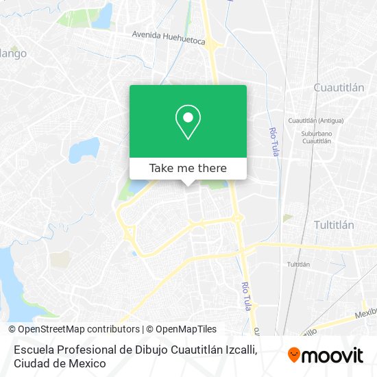 Escuela Profesional de Dibujo Cuautitlán Izcalli map