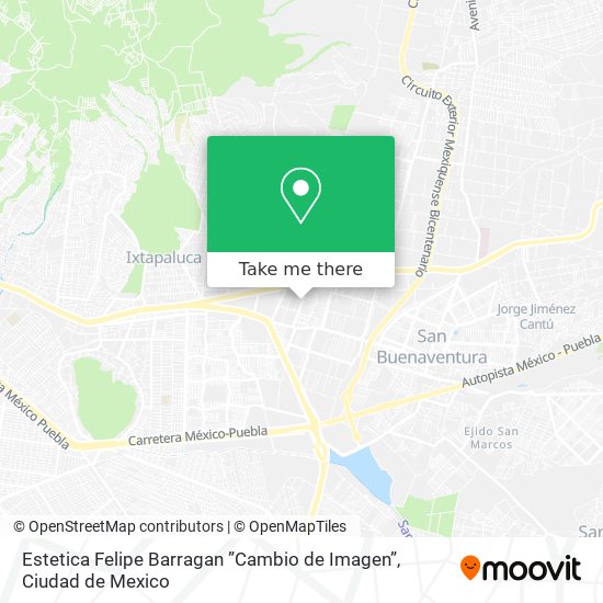 Mapa de Estetica Felipe Barragan ”Cambio de Imagen”