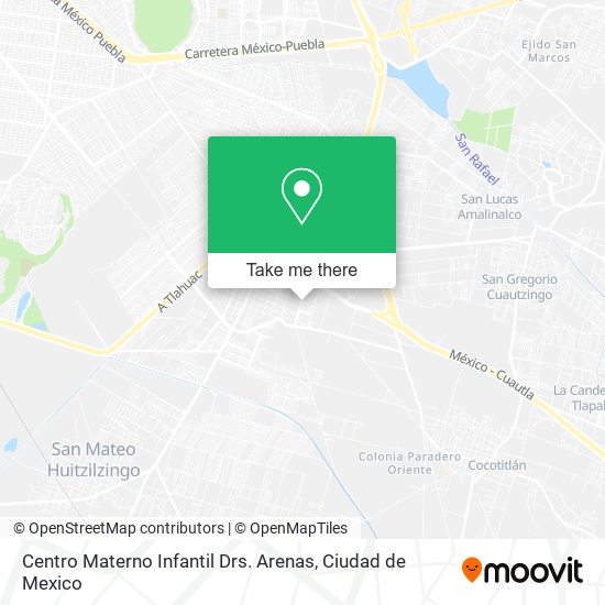 Centro Materno Infantil Drs. Arenas map