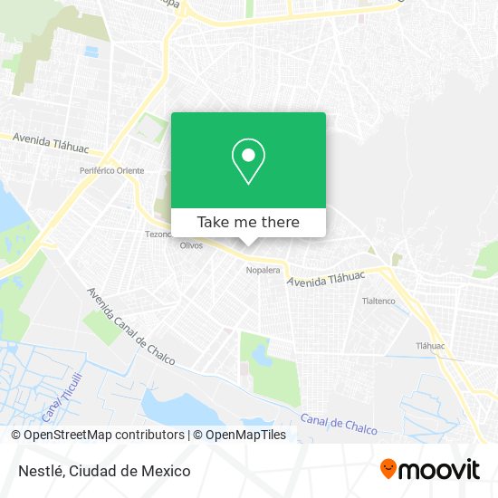 Mapa de Nestlé