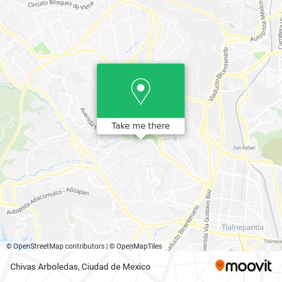 Chivas Arboledas map