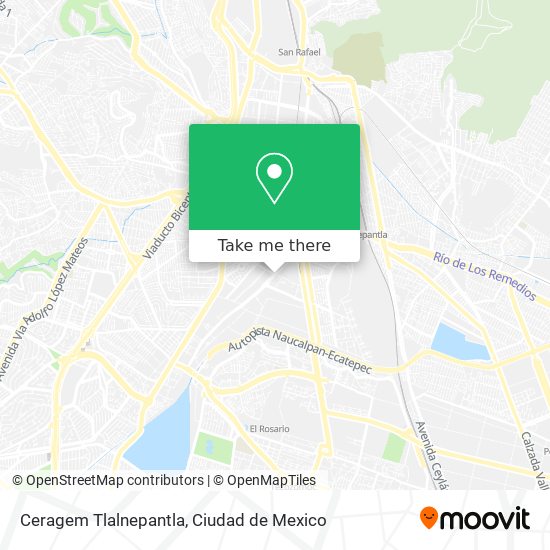 Ceragem Tlalnepantla map