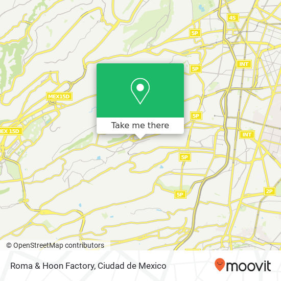 Roma & Hoon Factory map