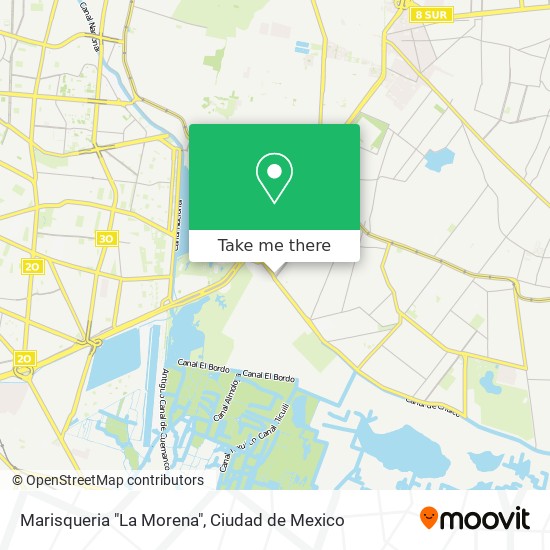 Marisqueria "La Morena" map