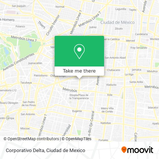 Mapa de Corporativo Delta