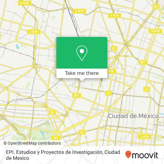 EPI. Estudios y Proyectos de Investigación map