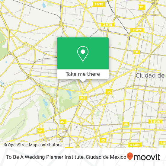 Mapa de To Be A Wedding Planner Institute